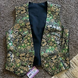 PATTERNED WESTERN VEST